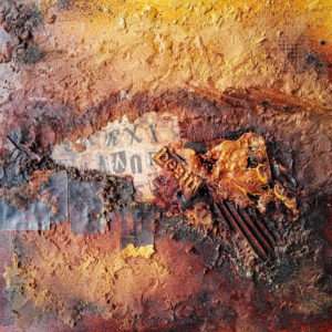 Powertex mixed media canvas by Kore Sage