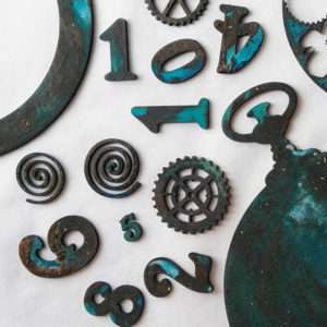 Rusty Powder mdf pieces
