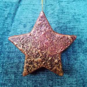 Powertex stone art star