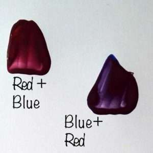 Mixing Purple with Powertex