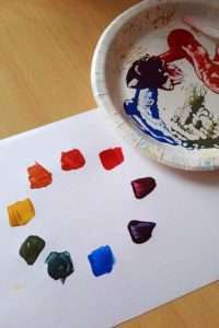 Mixing colours with Powertex