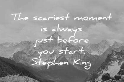 The scariest moment...