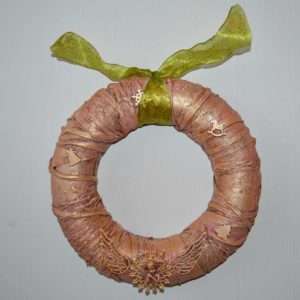 Powertex Christmas wreath by Kore Sage