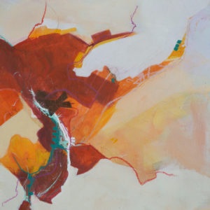 Mixed media painting by Kore Sage