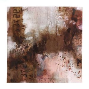 Red Bister and Rust Powertex painting