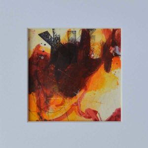 Up and Away, art on paper by Kore Sage