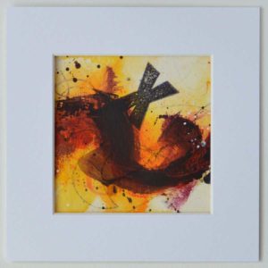 Rising high, Art on paper by Kore Sage