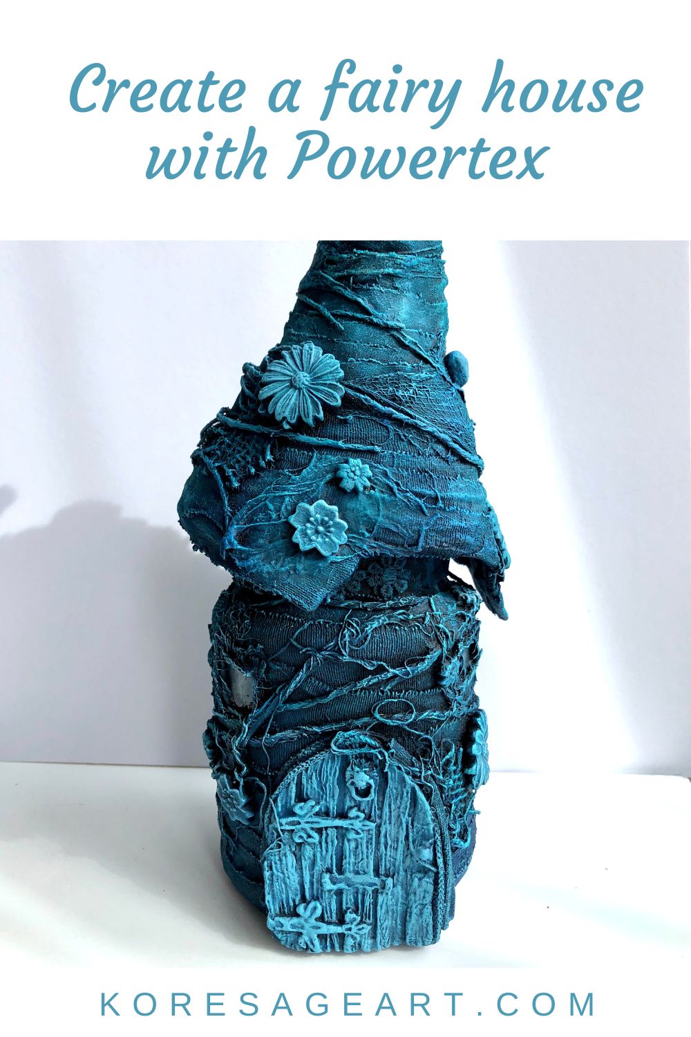 How To Make A Powertex Fairy House - Kore Sage | Mixed Media Artist